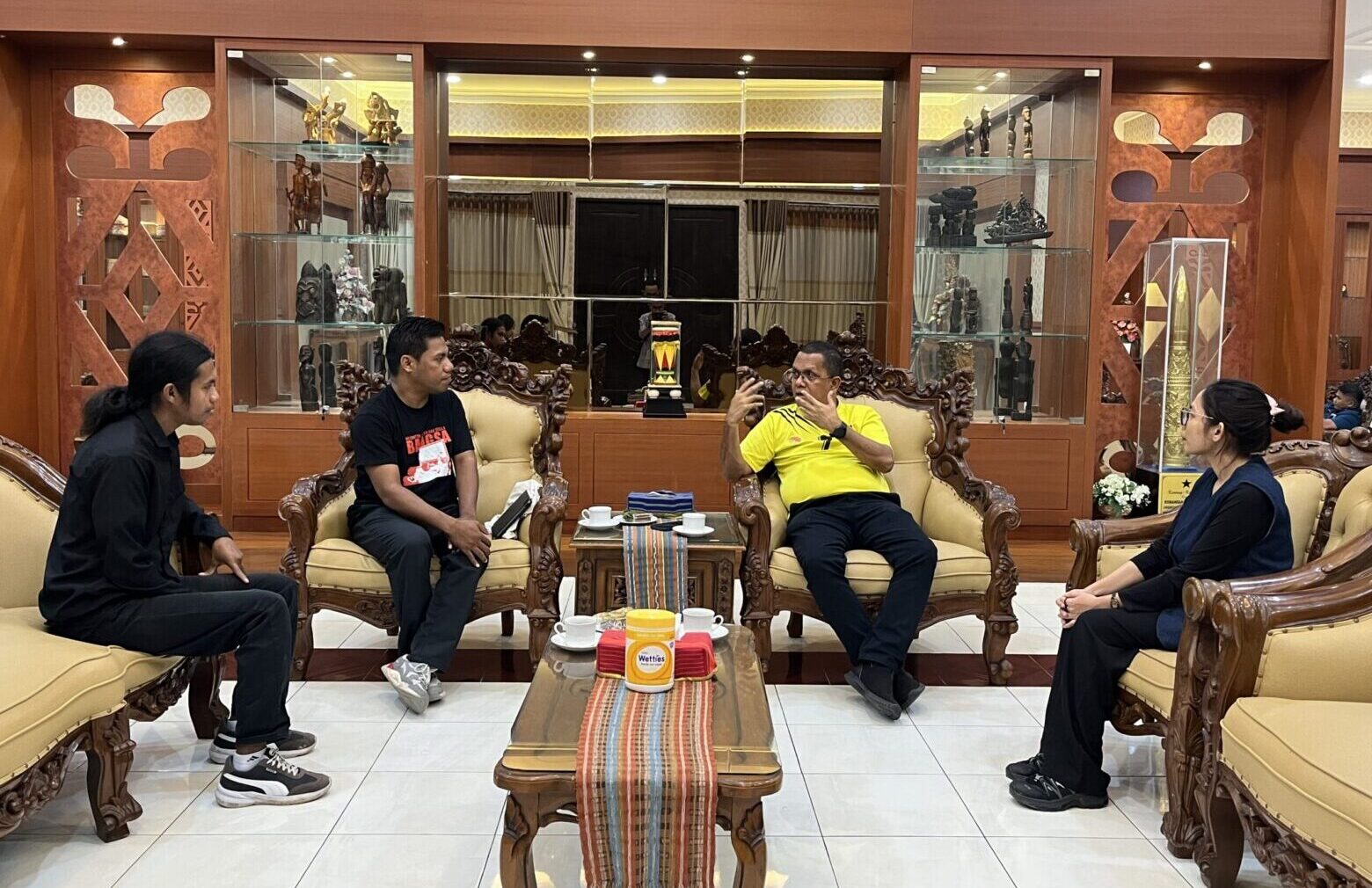 Gubernur NTT Dukung Kegiatan Perfilman Lokal, Terima Audiensi Komunitas Film Kupang.