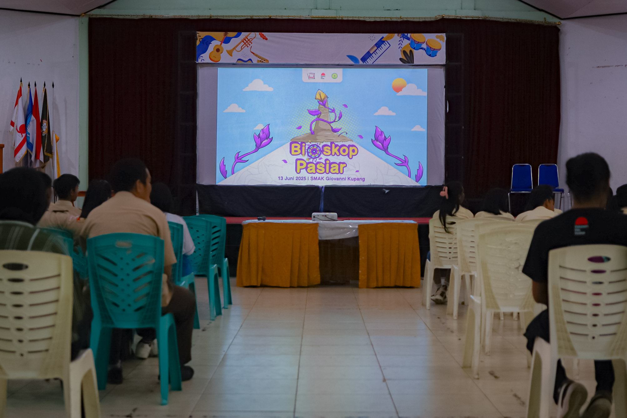 Henge’dho dan Kenoto Tayang di Rumah Sendiri: SMA Katolik Giovanni Kupang Titik Kedua Bioskop Pasiar