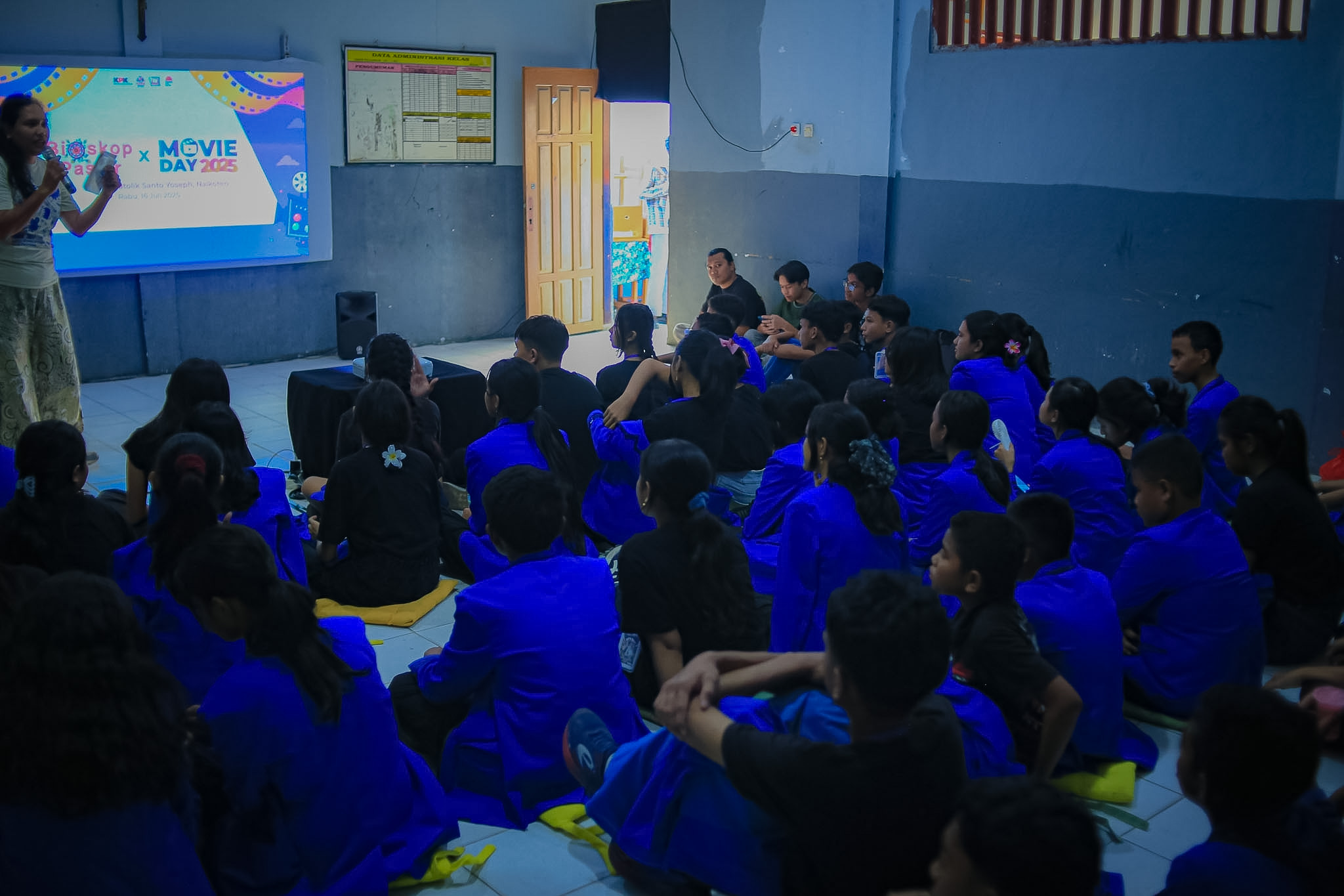 Bioskop Pasiar Hadir di SMPK St. Yoseph Kupang Berkolaborasi Bersama KPK, Tanamkan Nilai Anti Korupsi Sejak Dini