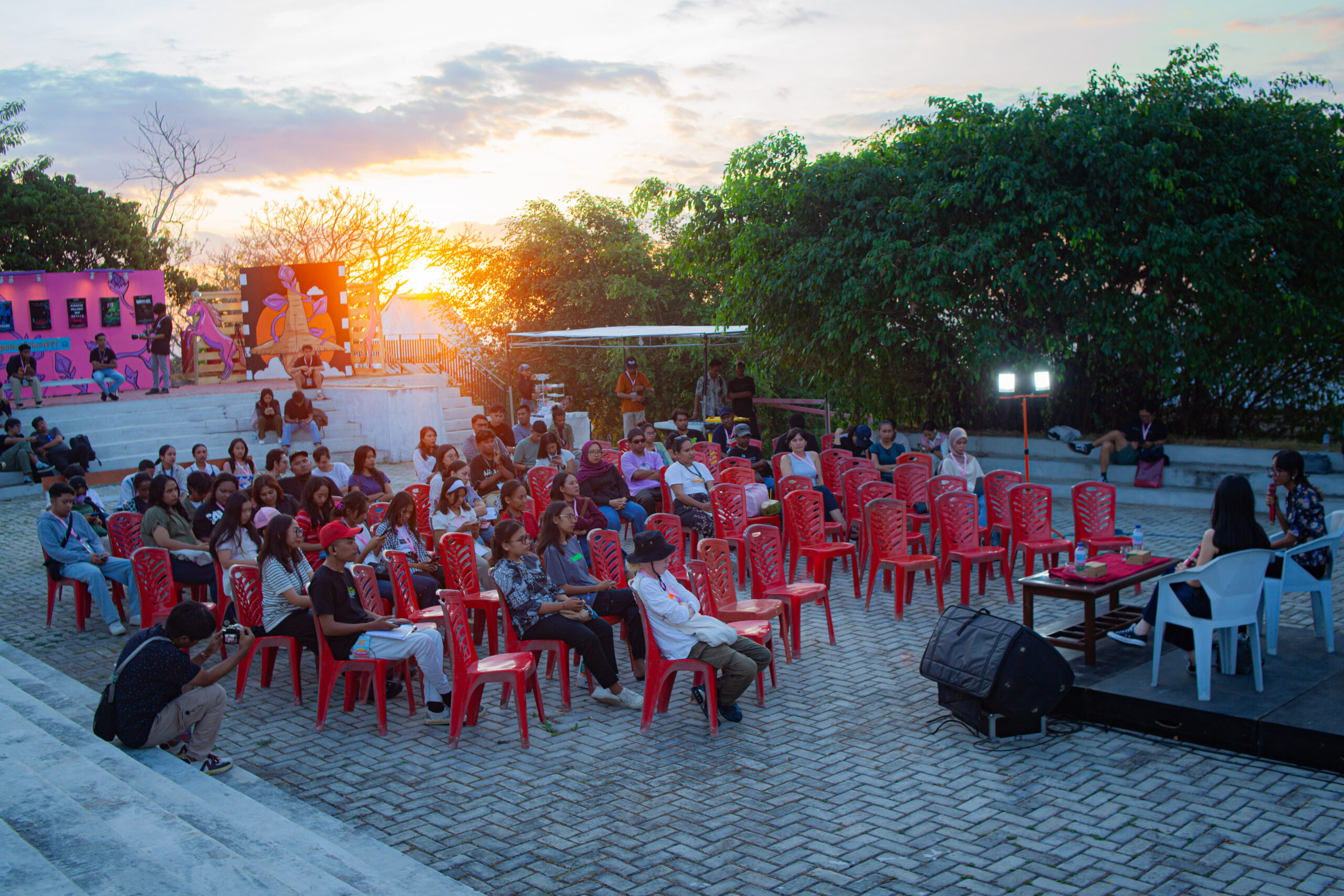 MTN IkonInspirasi x Baomong Film Flobamora Film Festival Bahas Peran Produser di Era Digital